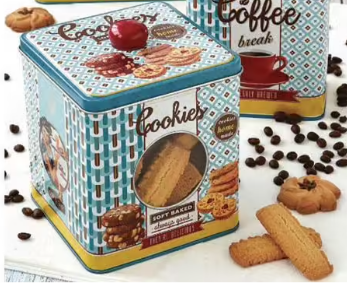 Easylife Tin box cookies retro