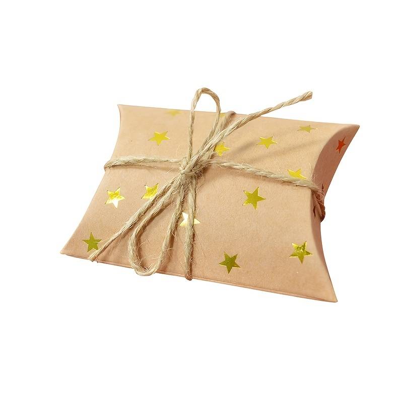RVS creolen met druppelvormige natuursteen - goud/roze verpakt in organza zakje en luxe cadeauverpakking