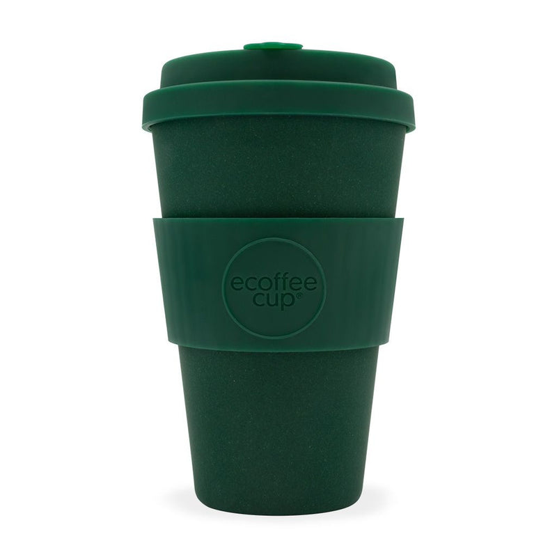 Ecoffee cup groen 400ml / 14oz Herbruikbare Bamboe Koffie Beker